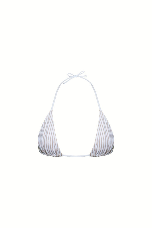 Perfect Pinstipe Bikini Top