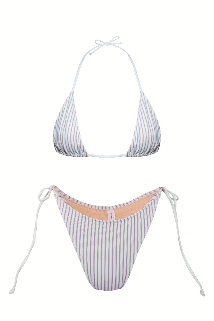 Perfect Pinstripe Bikini Bottoms